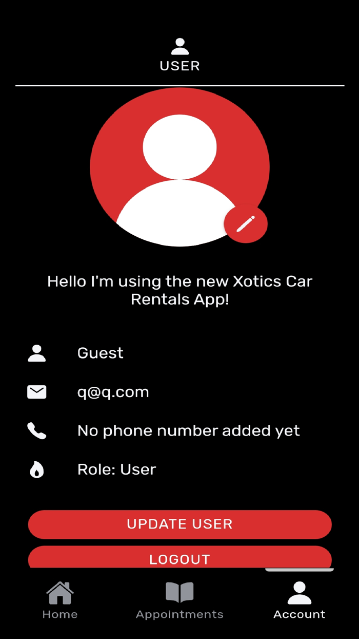 Xotics Car Rentals
