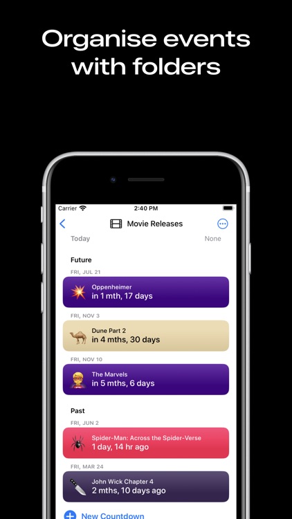 Almost Time: Event Countdowns screenshot-3