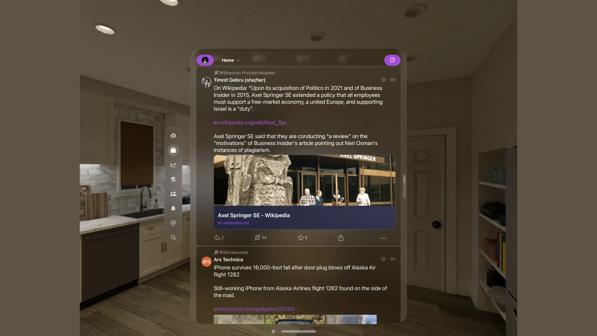 Ice Cubes for Mastodon screenshot