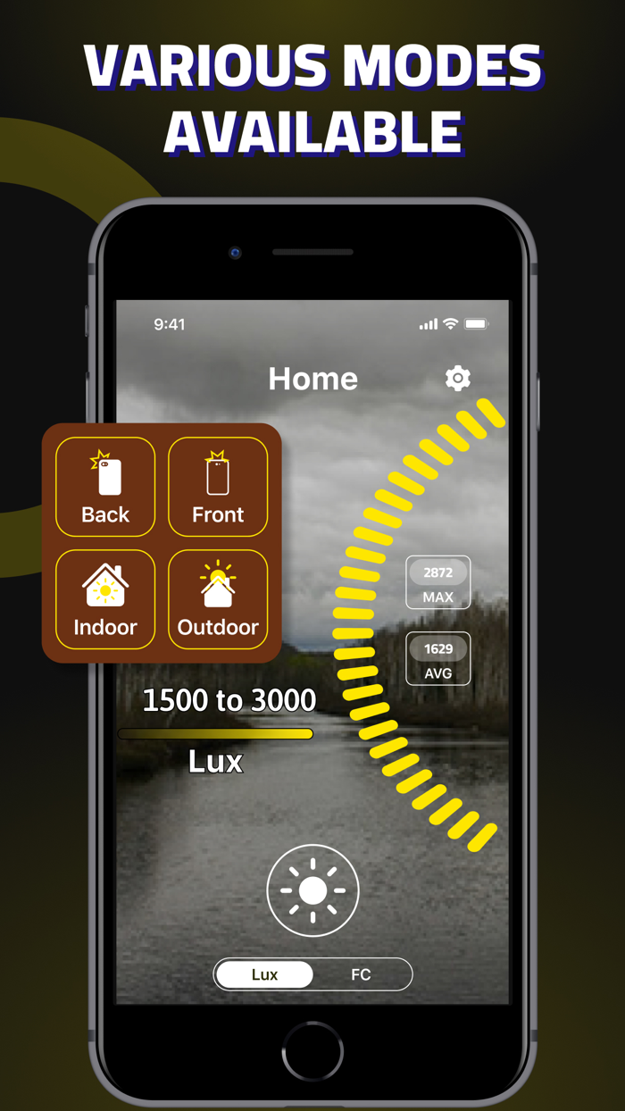 Lux Meter  Light Control