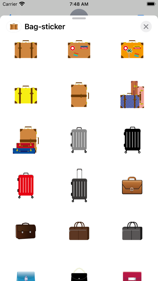 Bag sticker - 3.0 - (iOS)