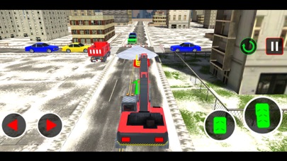 Snow Excavator Rescue Truck Screenshot