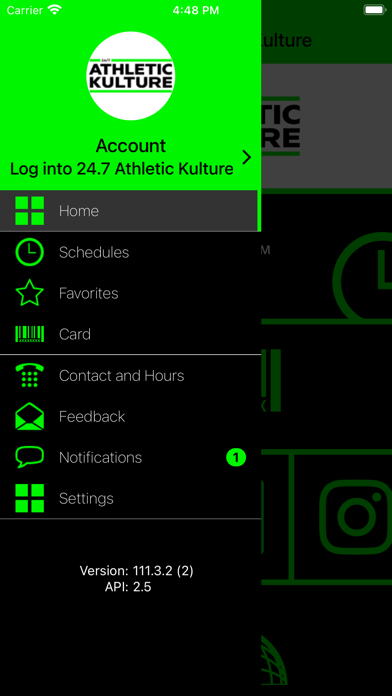 24/7 Athletic Kulture Screenshot