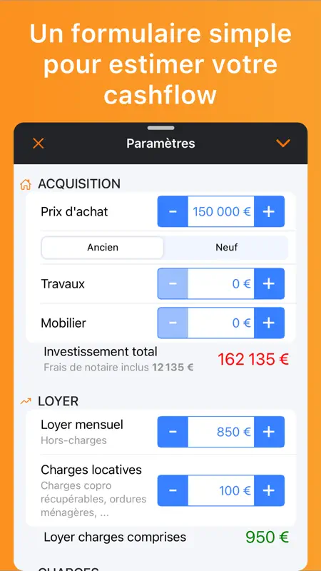Simulateur Locatif screenshot 3 of 6