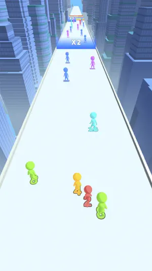 2048 Runner 3D! screenshot 1