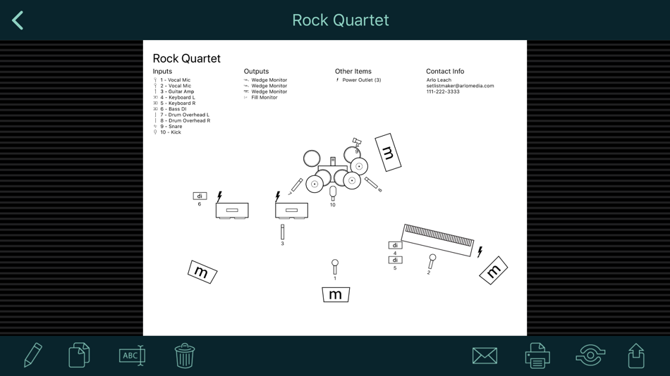 #2. Stage Plot Maker (iOS) By: Arlo Leach