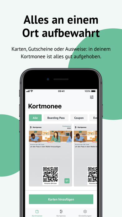 Kortmonee Screenshot