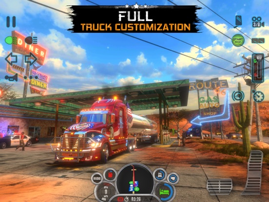 Truck Simulator USA Revolution iPad app afbeelding 5