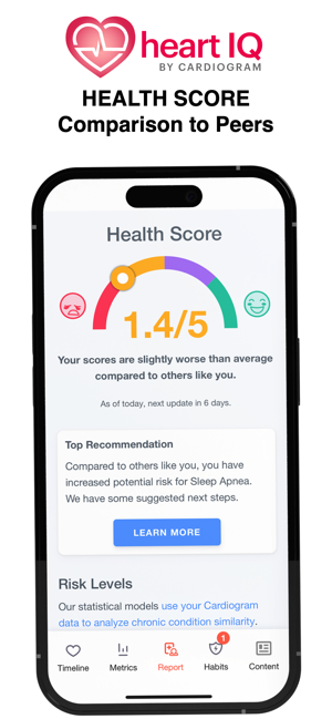 Cardiogram: Heart & BP Logger Screenshot