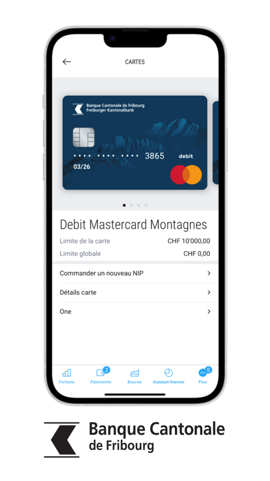 #3. BCF Mobile Banking (iOS) 由: Banque Cantonale de Fribourg