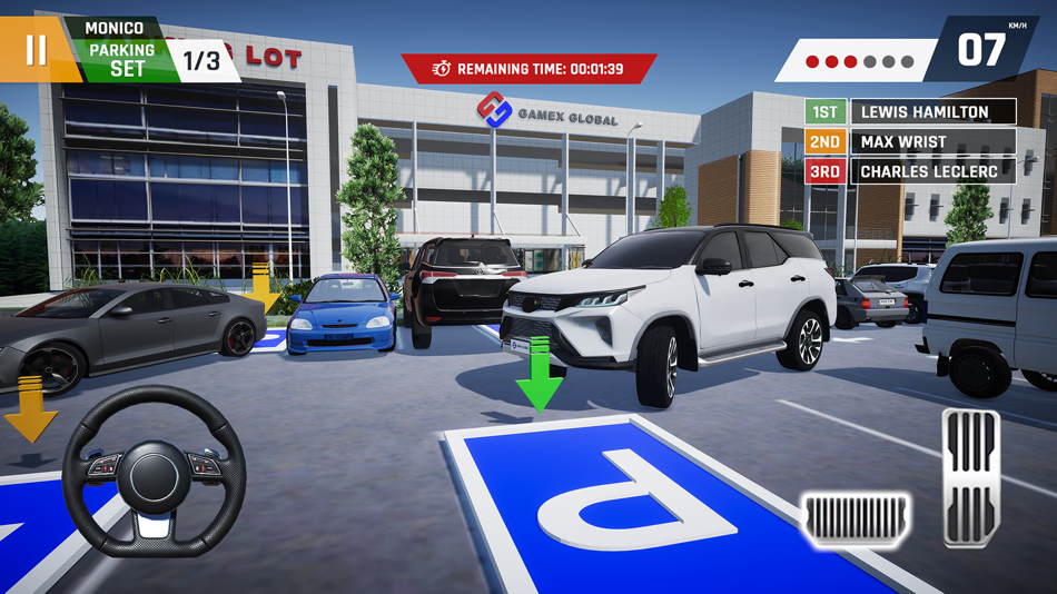 #5. Car Parking 3D | Parking Games (iOS) By: Yasir Majeed