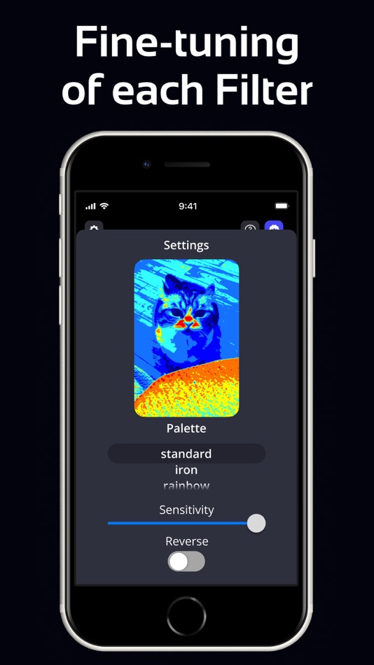 #4. Thermal Vision: Filter Camera (iOS) Podle: Damira Rustemova