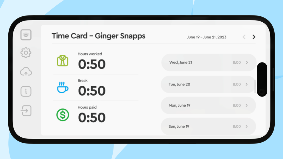 #5. Fingercheck Time Clock (iOS) 来自: FingerCheck LLC