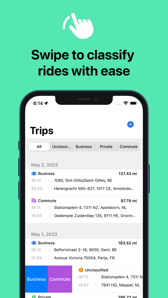 Mileage Tracker by Tripbook