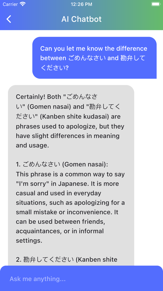#6. JAccent: Japanese dict with AI (iOS) By: Duc Tam Trinh