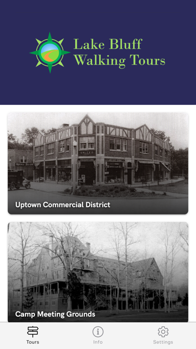 Lake Bluff Walking Tours Screenshot
