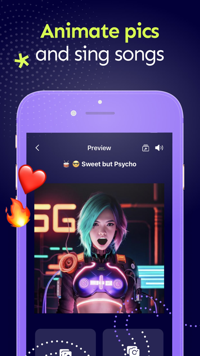 AI Cartoon・Face Dance Animator