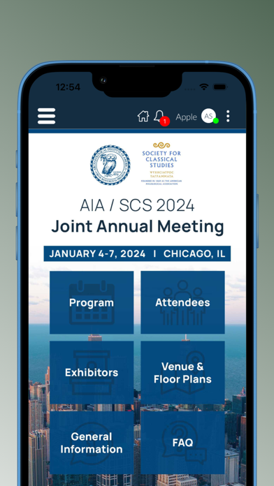 2024 AIA/SCS Annual Meeting Screenshot