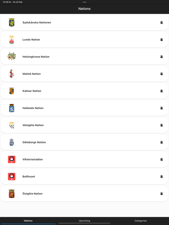 EventLund iPad screenshot 2 - Social Networking app
