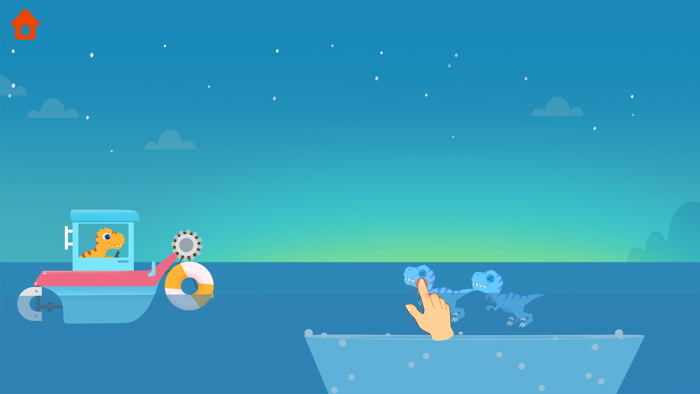 Dinosaur Patrol Boats Games