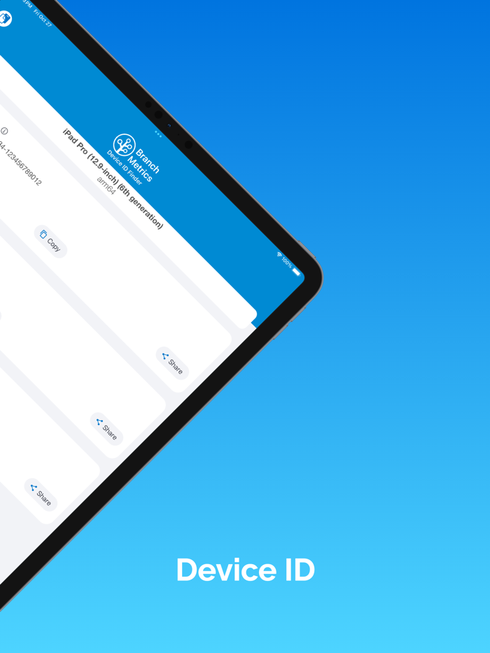 Branch Metrics DeviceID Finder