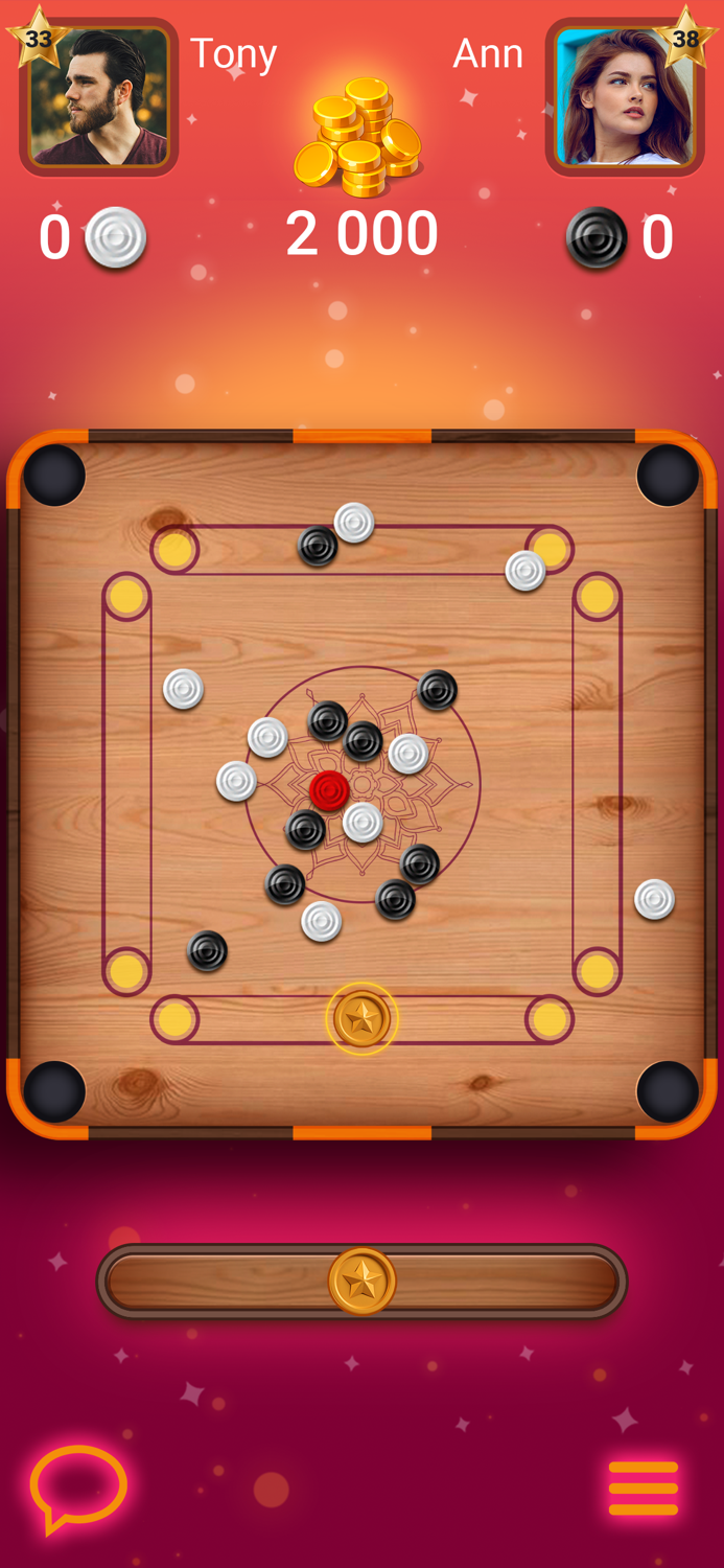 Carrom Lure - Disc pool game