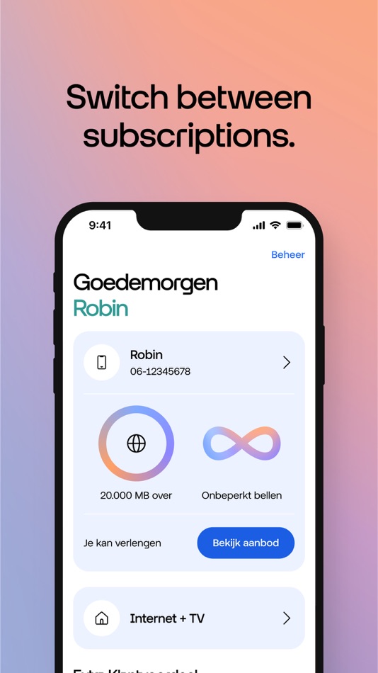 #3. Odido (iOS) 由: Odido Netherlands B.V.