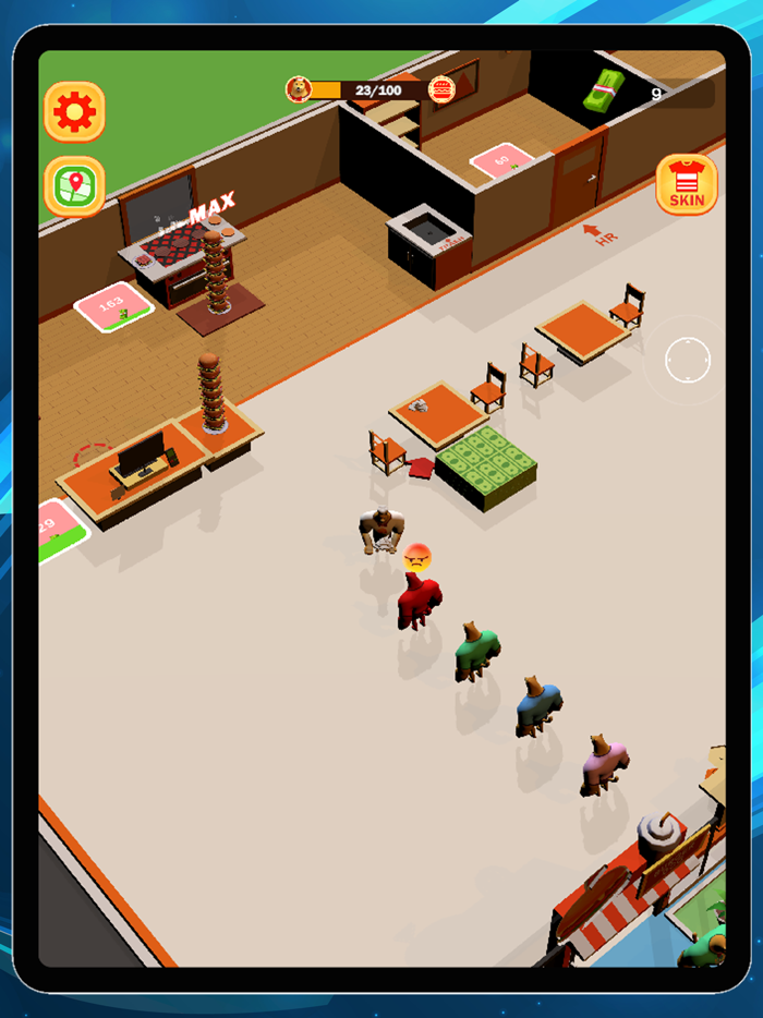 Burger Ready Dog Idle