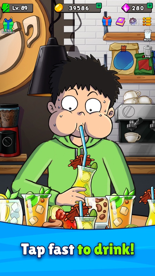 #1. Drink Clicker - Idle Tycoon (iOS) 来自: Impulse Star Games