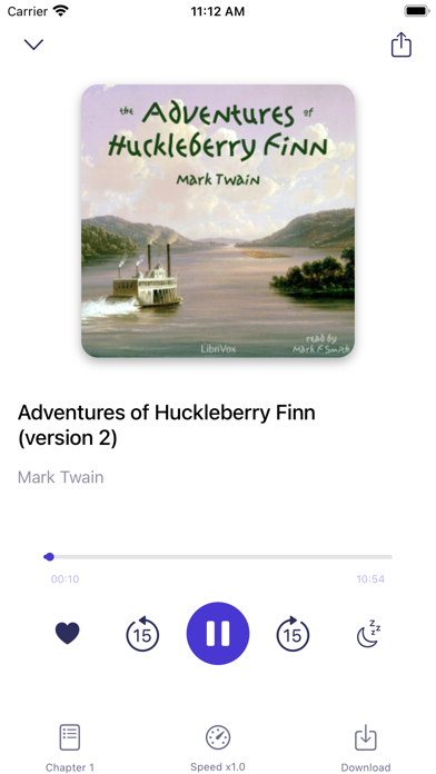 Audiobooks: Audio books player Screenshot