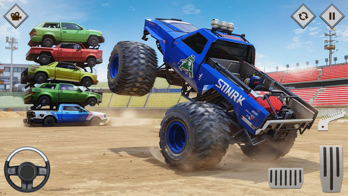 Derby Demolition Truck Crash