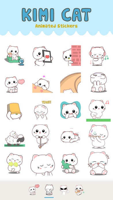 Kimi Cat Stickers Screenshot
