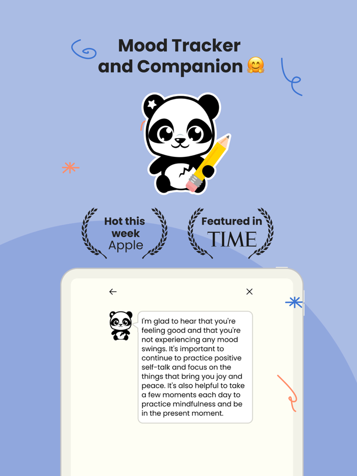 Mood Tracker - Earkick Panda