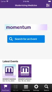 modmed momentum iphone screenshot 1
