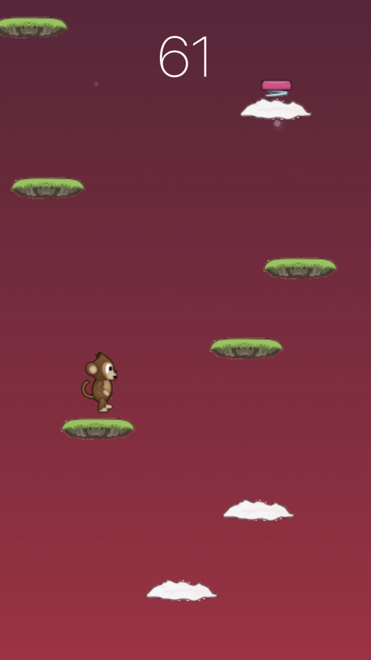 Monkey Jump - Above the Clouds - 1.4 - (iOS)