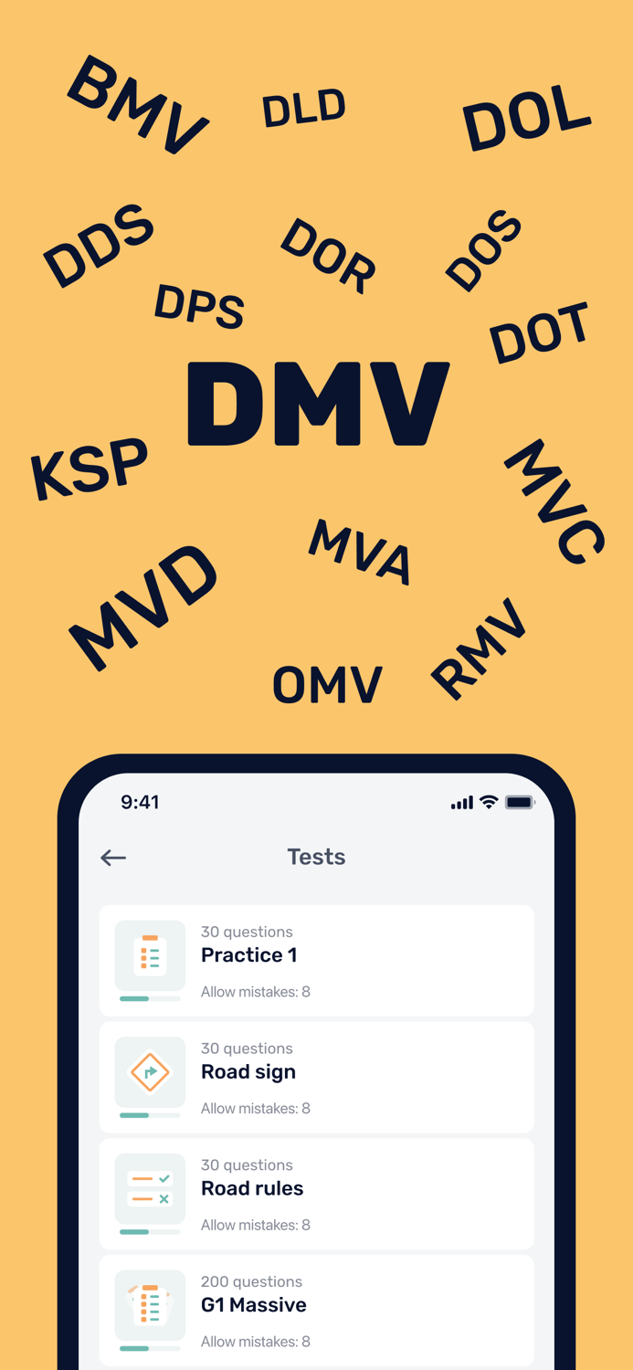 DMV Permit Practice Test 2024