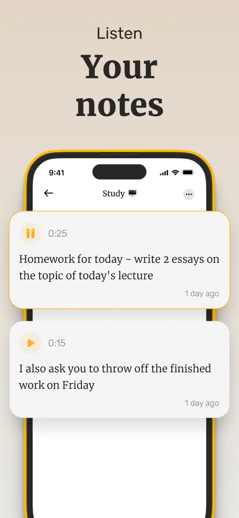 Voice Recorder & Audio Notes - Productivity App | MWM