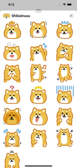 Game screenshot ShibaInuuu sticker apk