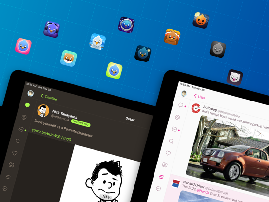 Tweetbot for Twitter iPad app afbeelding 8