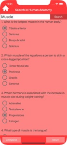 Human Anatomy Quizzes screenshot #7 for iPhone
