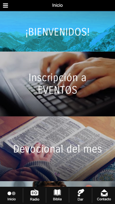 App screenshot