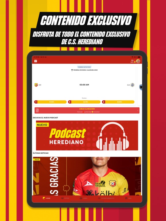 Screenshot #4 pour CS Herediano
