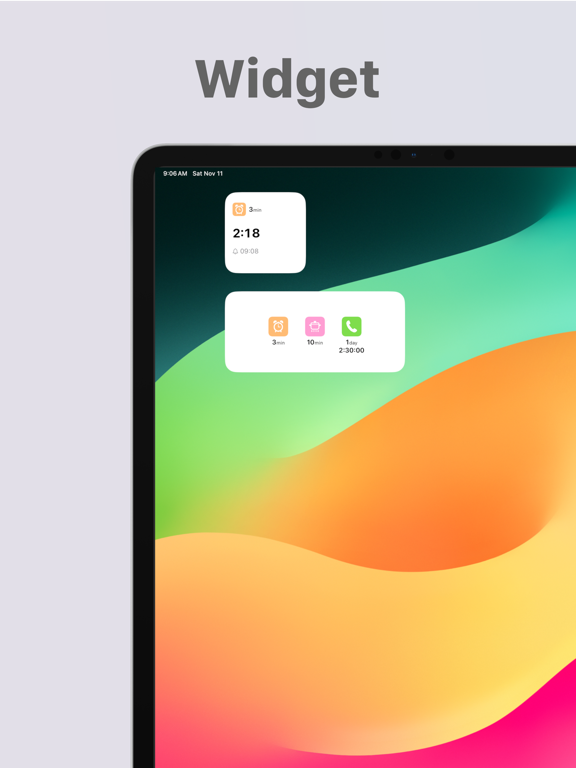 Screenshot #5 pour Usual Timer for Widget