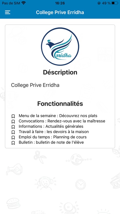 College prive Erridha screenshot-7