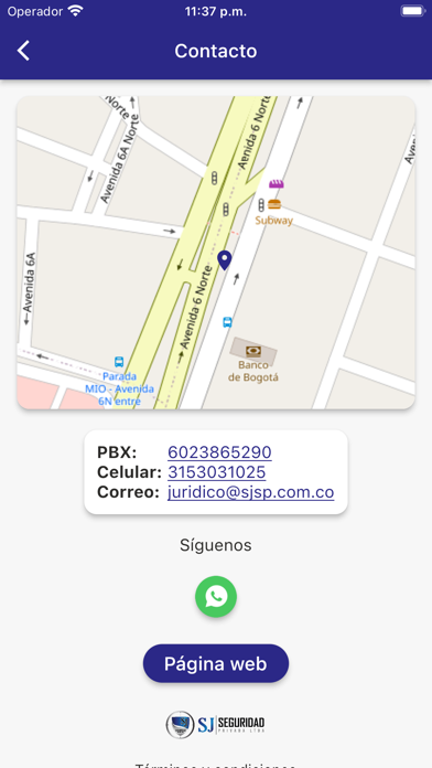 SJSP App Screenshot
