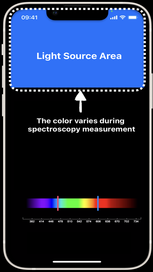 #2. OSpectrometer (iOS) By: NANO ELECTRONICS RESEARCH MUHENDISLIK ARASTIRMA GELISTIRME LIMITED SIRKETI