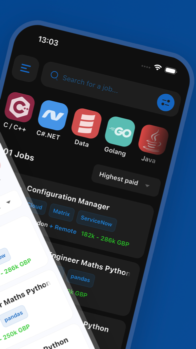 DevITJobs.uk Screenshot