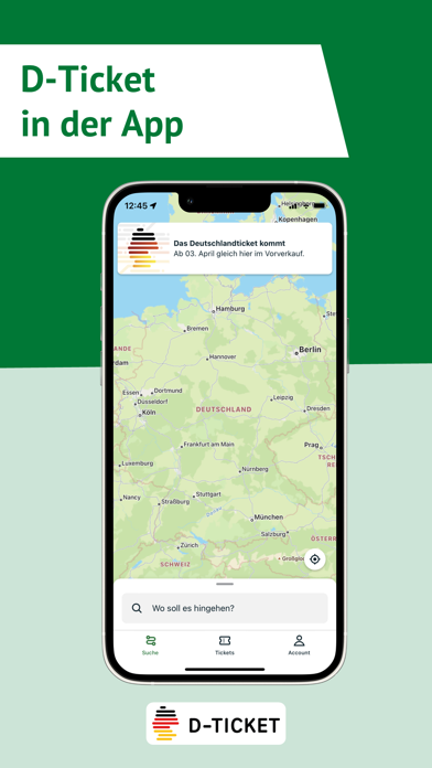 Dein Deutschlandticket Screenshot