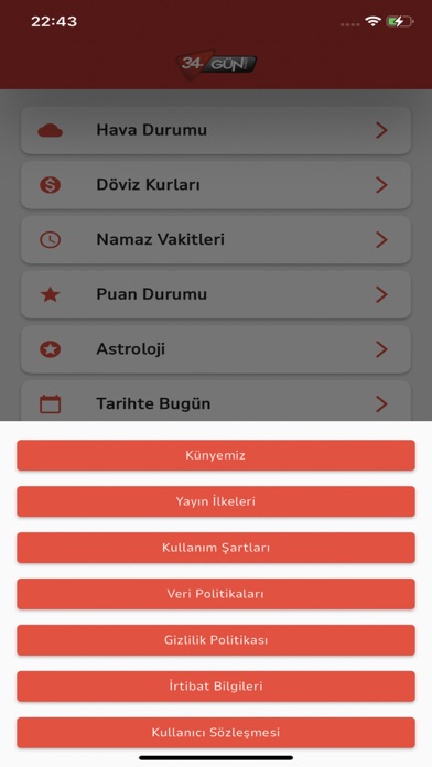 34 Gün Haber Screenshot