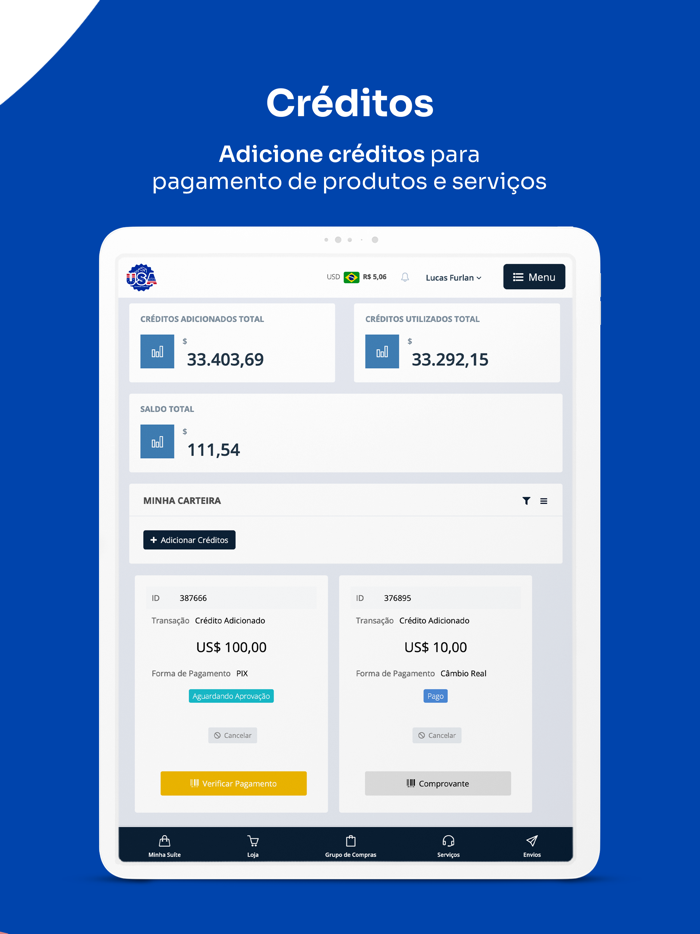 USA Compras e Envios